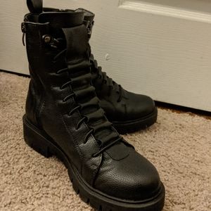 Gotham sirens black combat boots